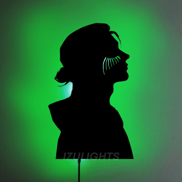 Eren LED Wall Silhouette - IZULIGHTS