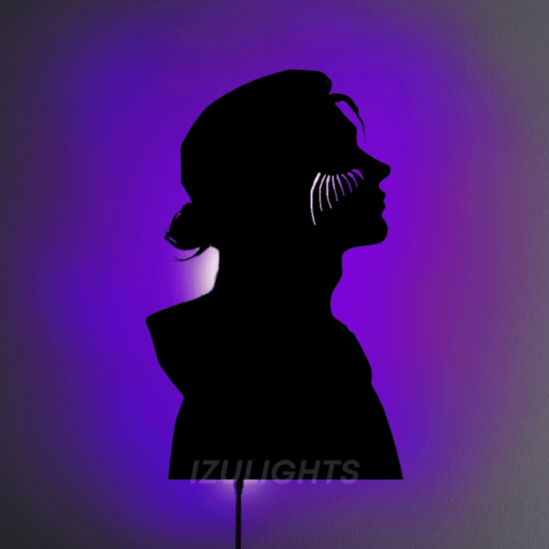Eren LED Wall Silhouette - IZULIGHTS