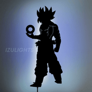 Goku LED Wall Silhouette - IZULIGHTS
