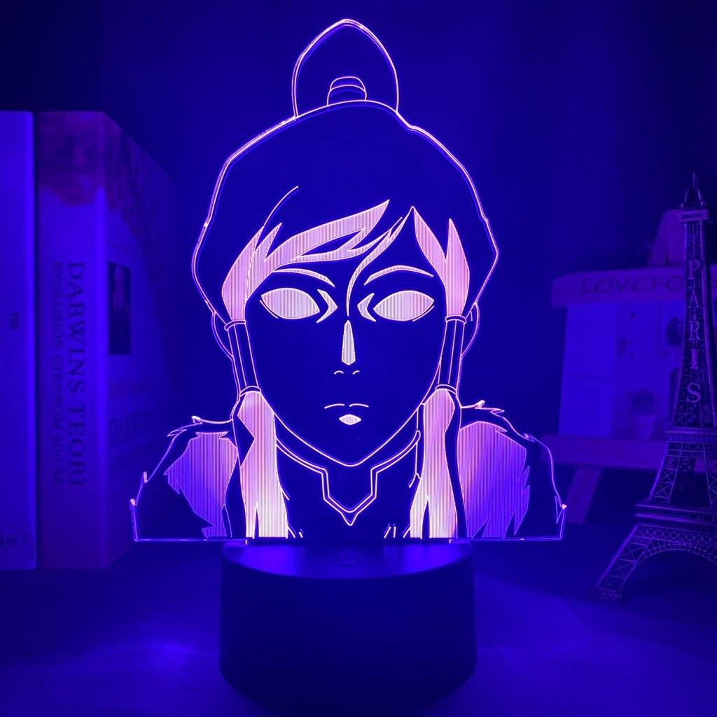 Avatar The Last Airbender 3D Led Lamp: Suki Led Lamp