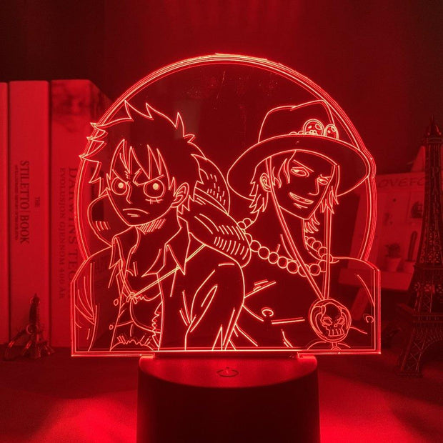 Luffy X Ace LED Light - IZULIGHTS