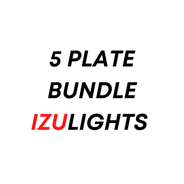 5 Plates bundle - IZULIGHTS