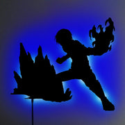 Shoto Todoroki LED Wall Silhouette - IZULIGHTS