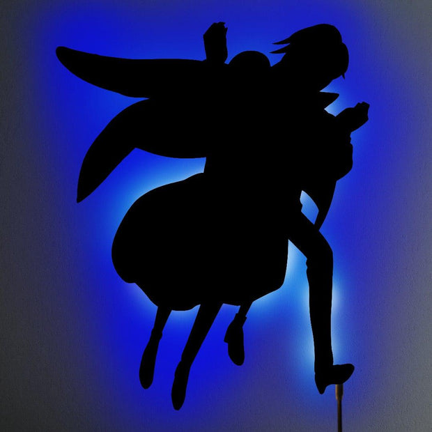 Sophie and Hawl LED Wall Silhouette - IZULIGHTS