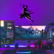 Levi V2 LED Wall Silhouette - IZULIGHTS