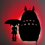 Totoro and Mei LED Wall Silhouette - IZULIGHTS