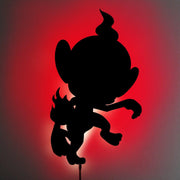 Chimchar LED Wall Silhouette - IZULIGHTS