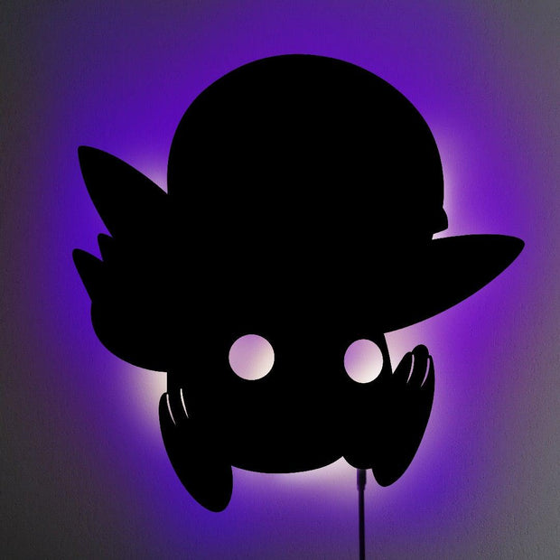 Piplup LED Wall Silhouette - IZULIGHTS